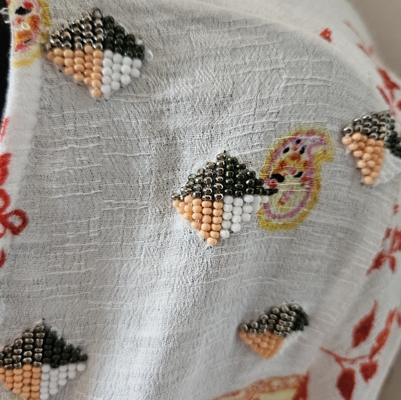 Desigual Ethnic Kaftan Blouse "Mantua" - Picture 8 of 9